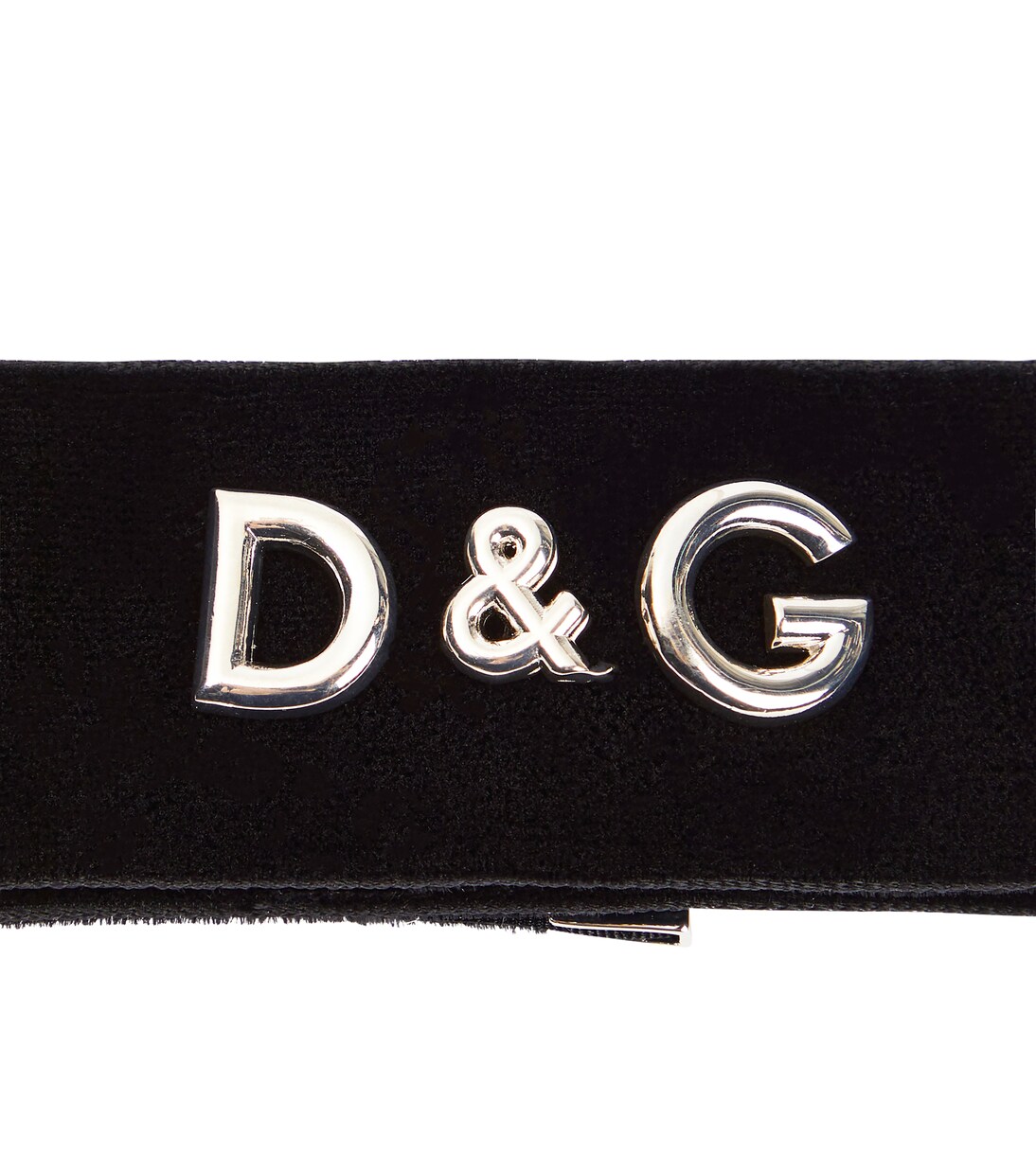 Logo velvet necklace | Dolce&Gabbana Kids