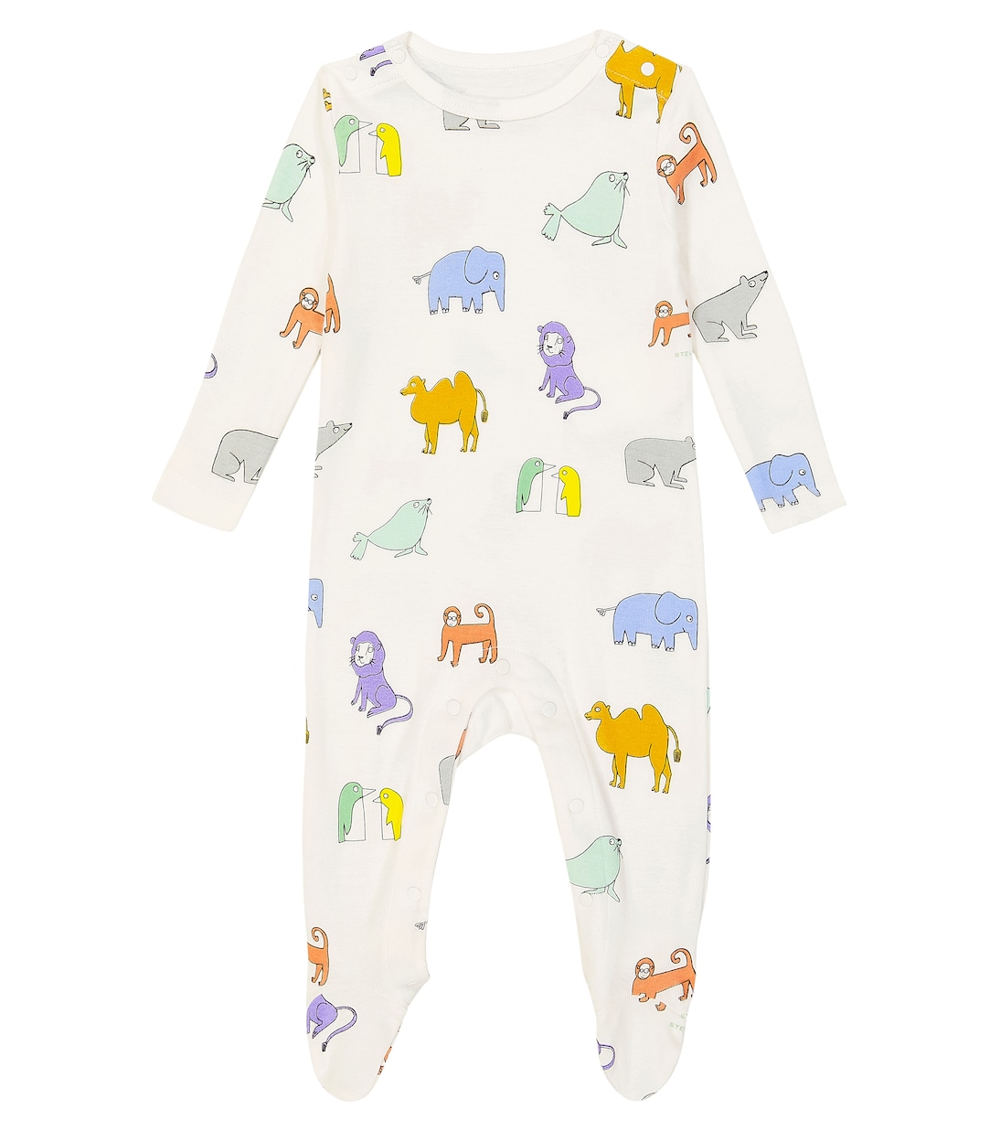 طقم لمولود جديد من توب ليوتار وأفرول من القطن | Stella McCartney Kids