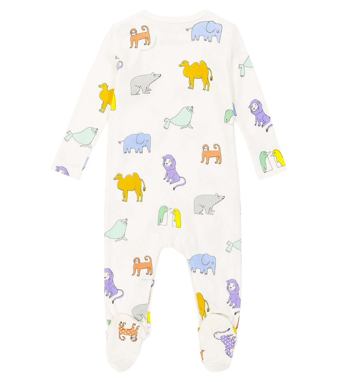 طقم لمولود جديد من توب ليوتار وأفرول من القطن | Stella McCartney Kids