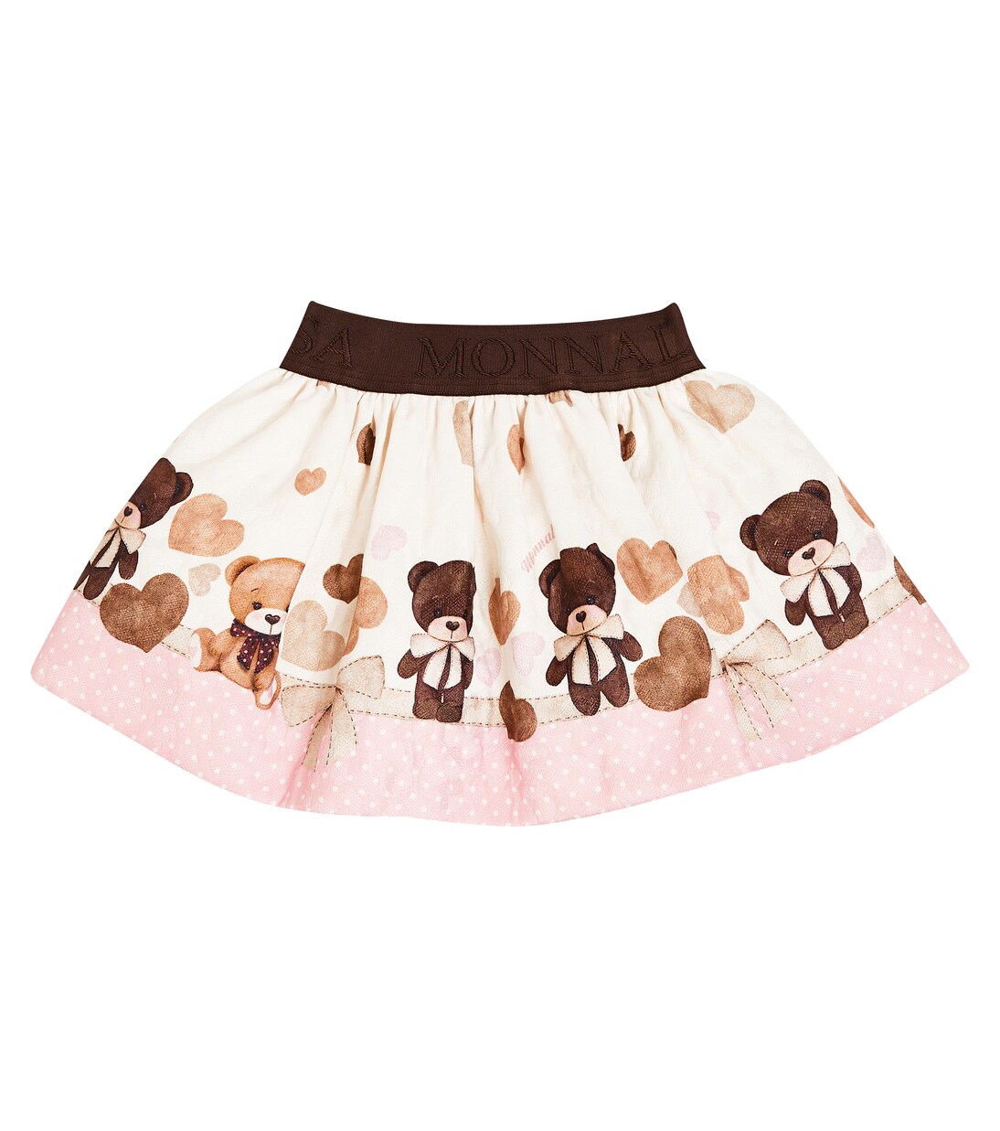 Baby printed pleated skirt  | Monnalisa