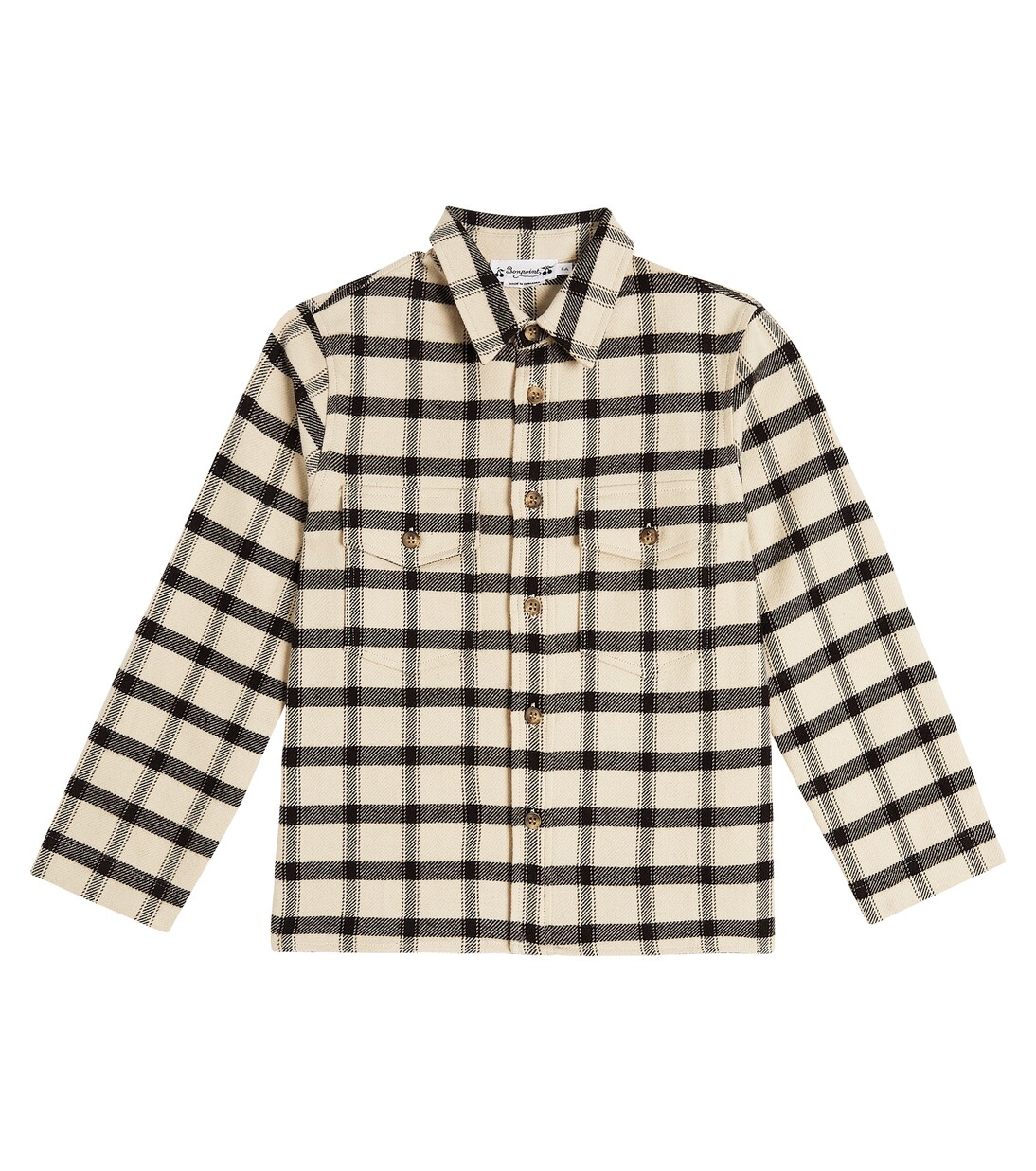 Camicia Boy in cotone a quadri | Bonpoint