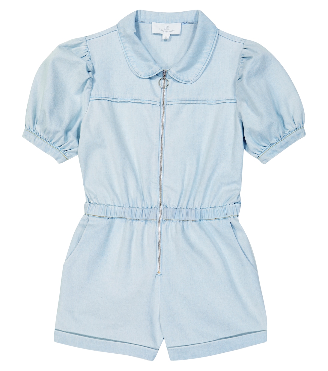 Loretta denim playsuit | C'era Una Volta
