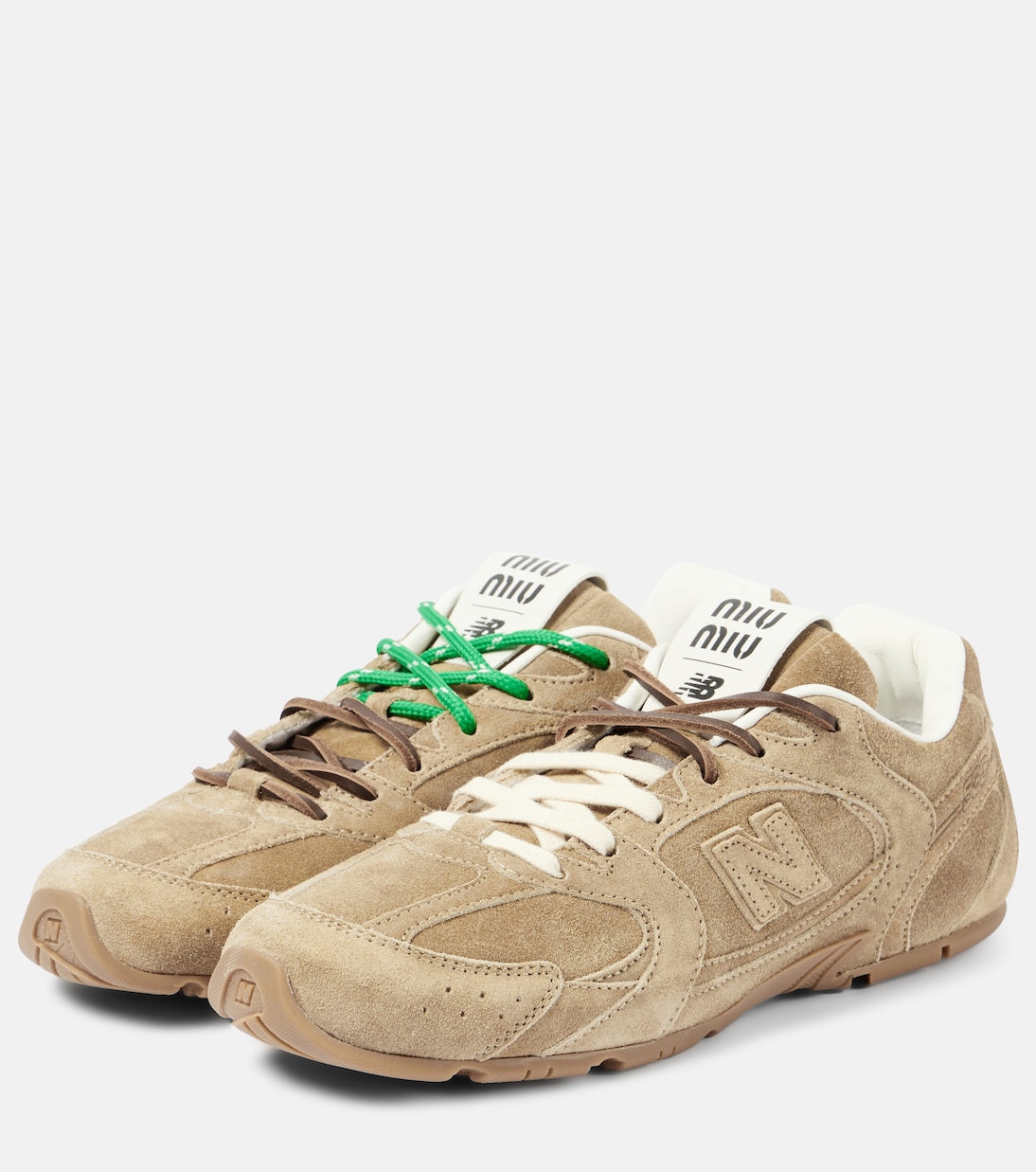 x New Balance 530 SL suede sneakers | Miu Miu