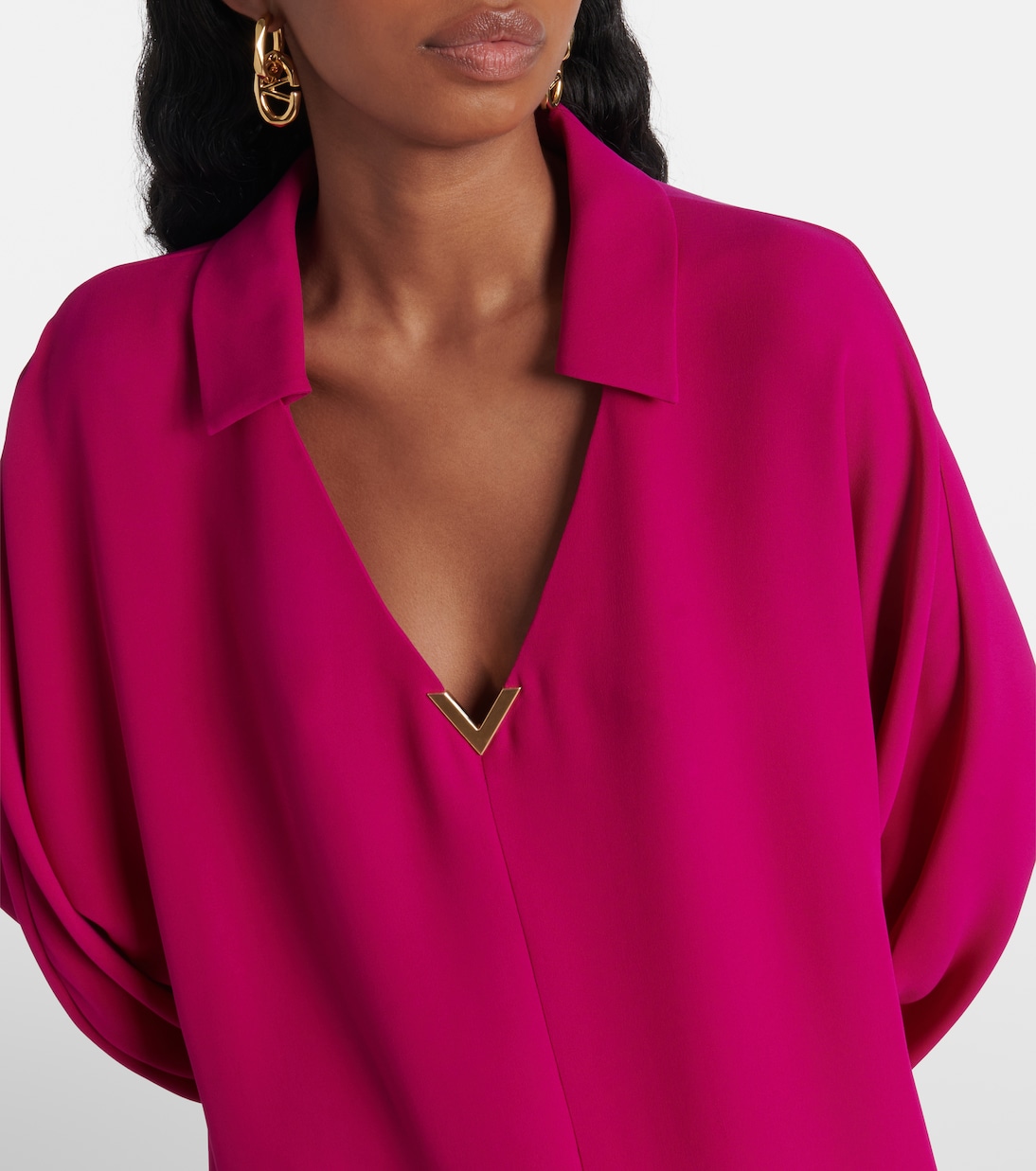 Cady Couture silk gown | Valentino