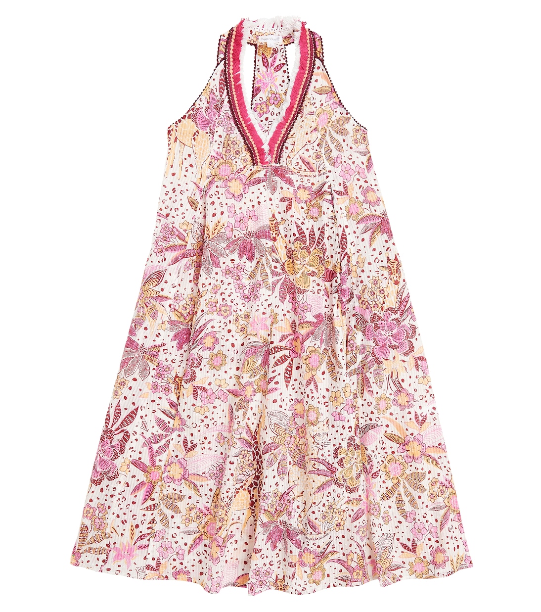 Robe Nava imprimée en coton | Poupette St Barth Kids