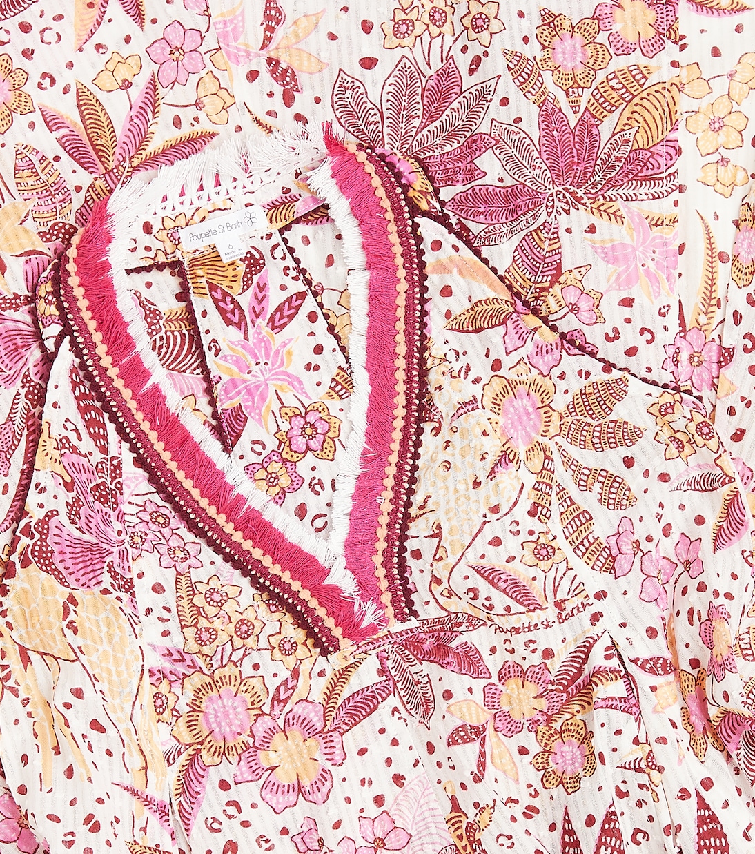 Robe Nava imprimée en coton | Poupette St Barth Kids