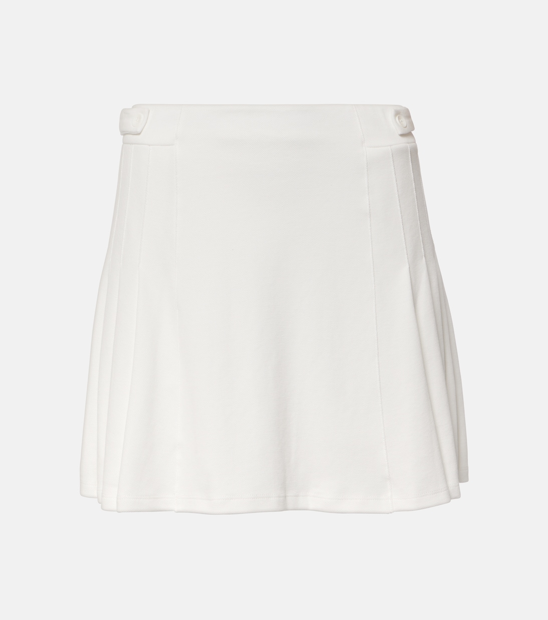 Pasadena Cher pleated cotton miniskirt | The Upside