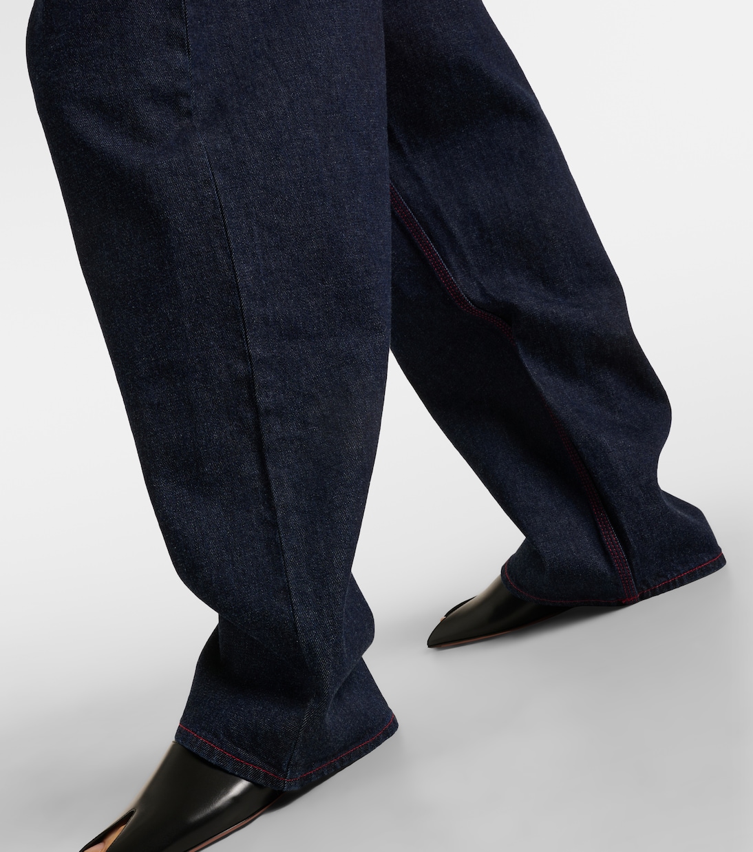 Low-rise wide-leg jeans | Alaïa