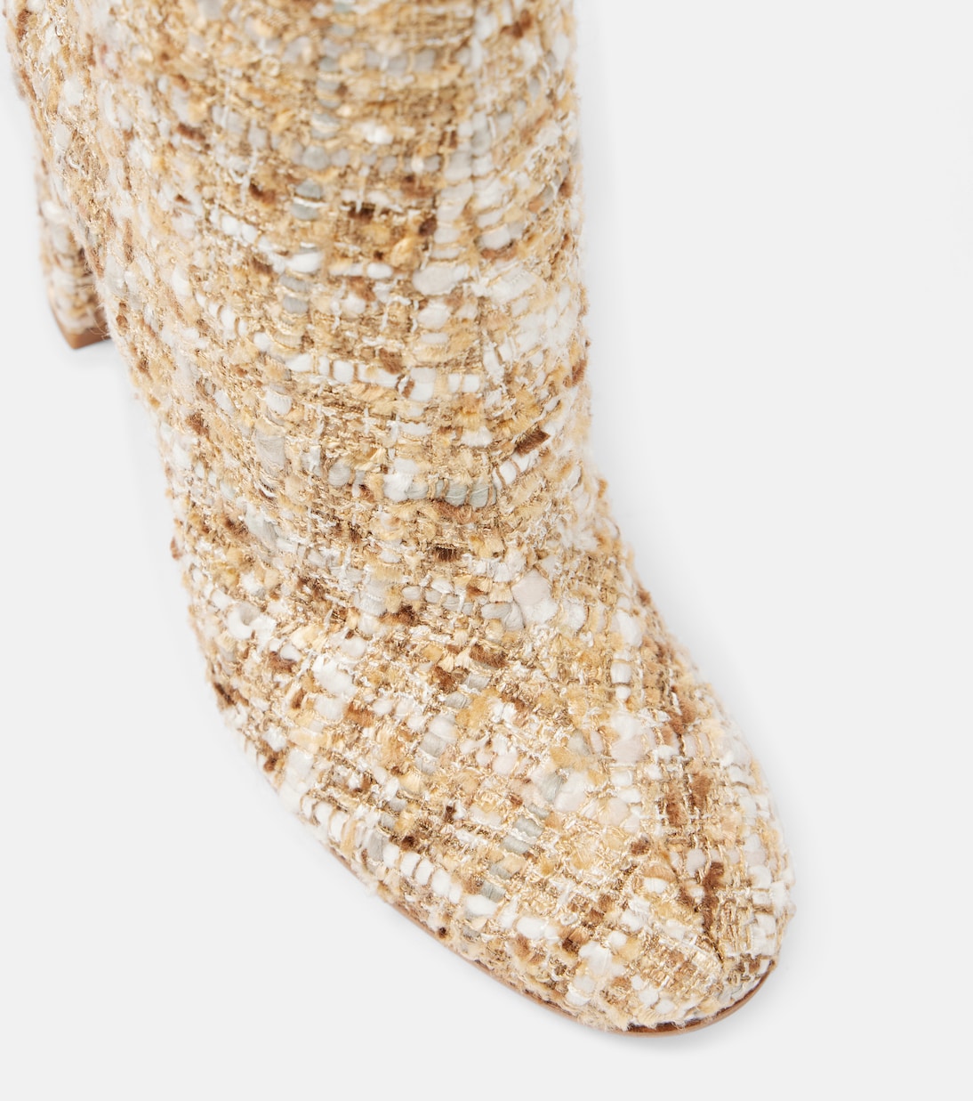 Stiefel aus Bouclé | Gianvito Rossi