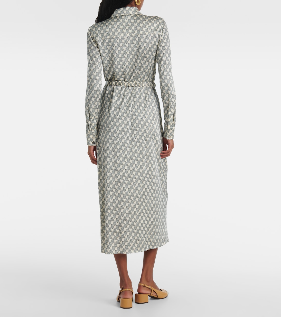 Printed shirt dress | Tory Burch