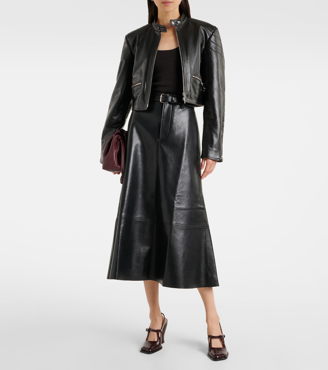 Midirock Cassia aus Lederimitat | Citizens of Humanity