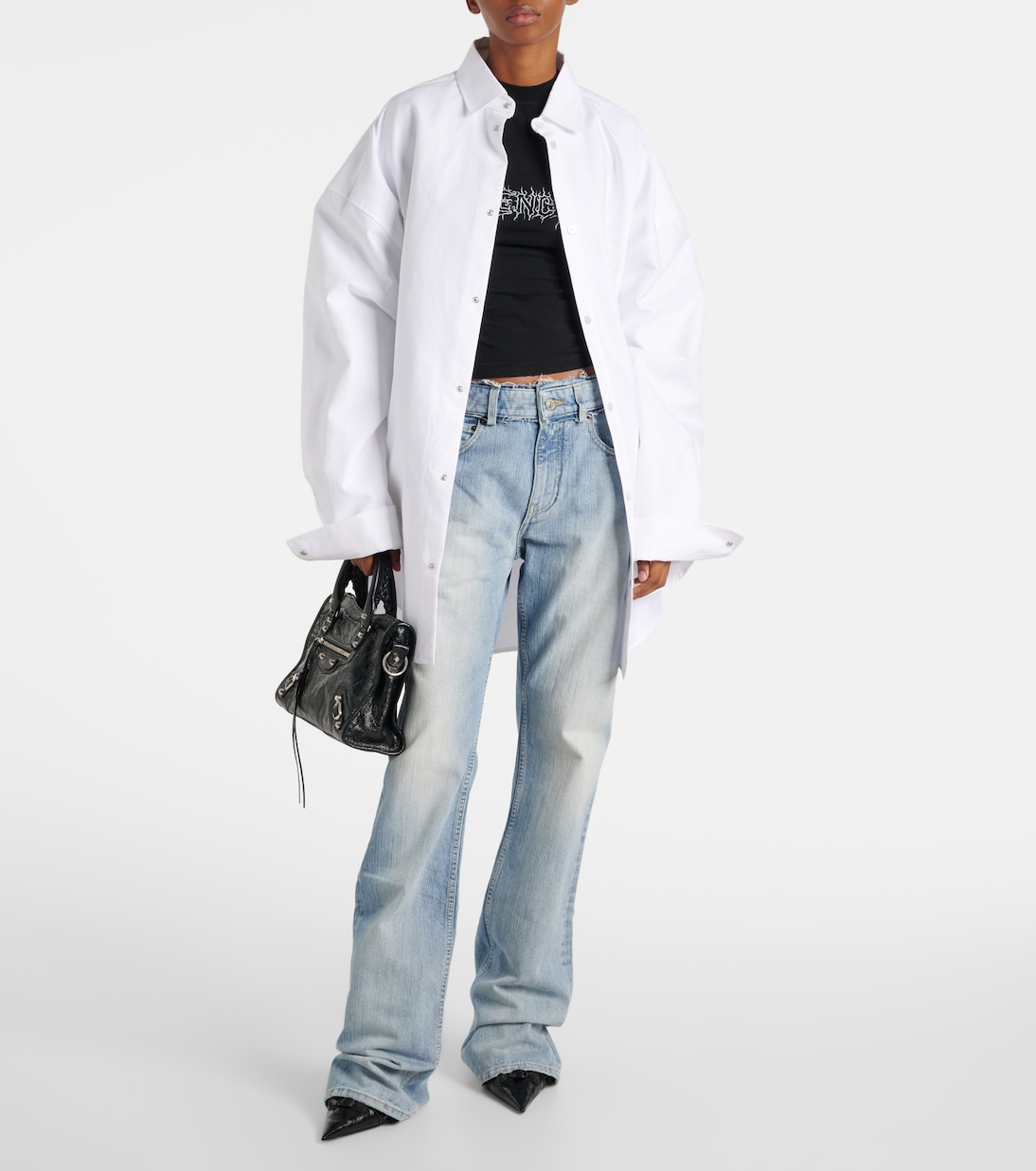 Jeans regular a vita bassa | Balenciaga