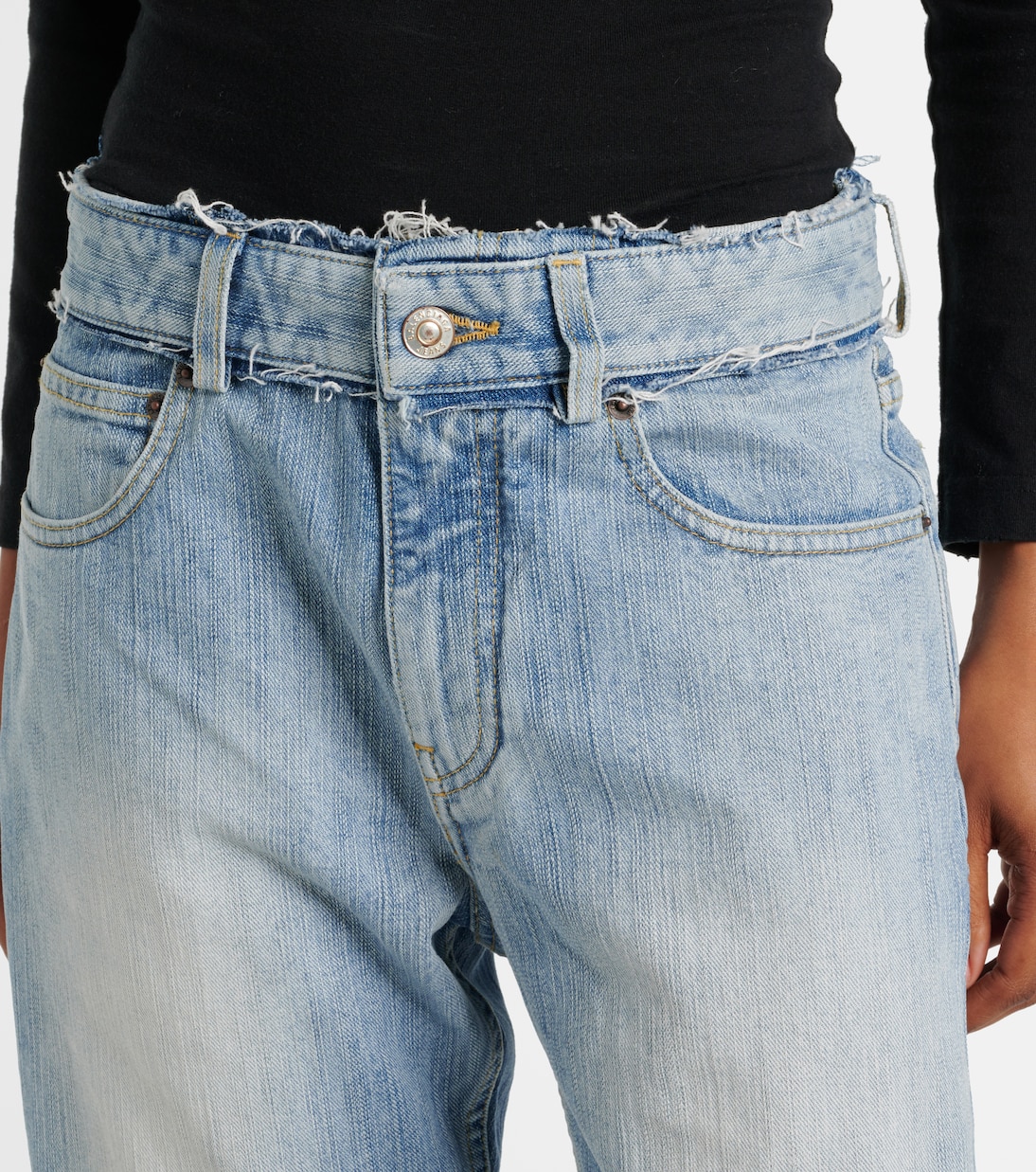 Jeans regular a vita bassa | Balenciaga