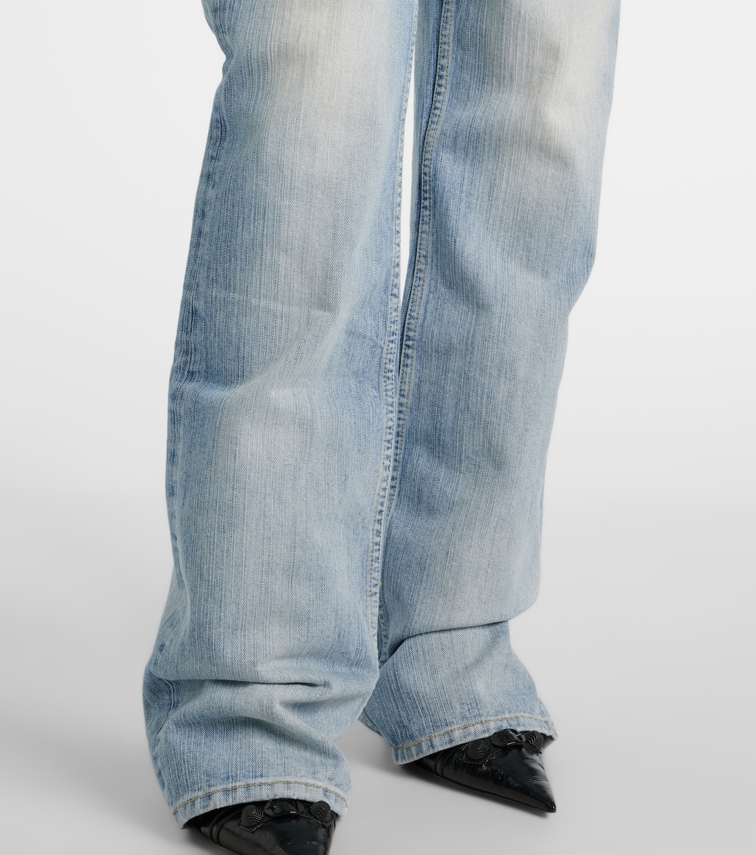 Jeans regular a vita bassa | Balenciaga