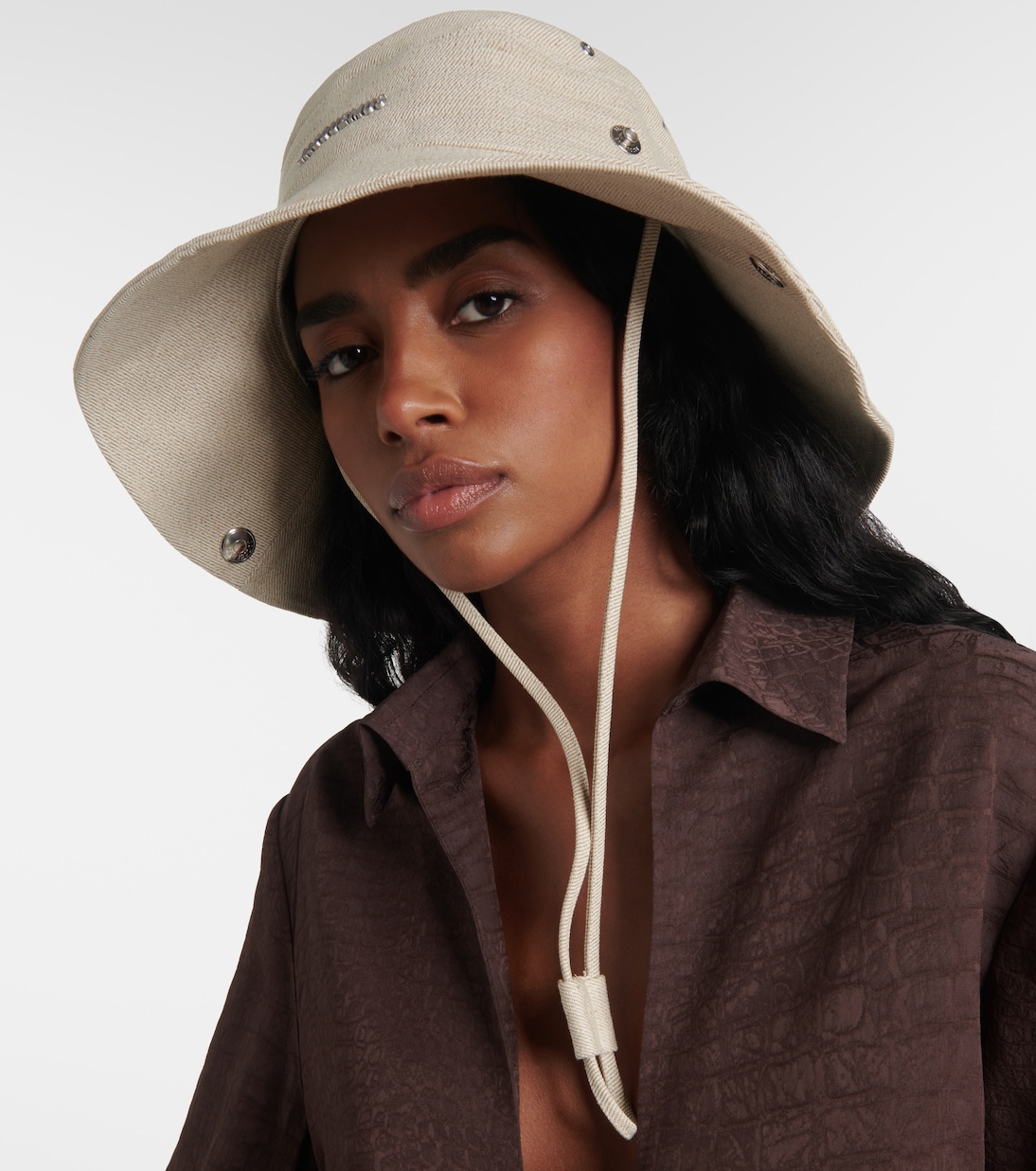 Hut De-Nîmes aus Denim | Jacquemus