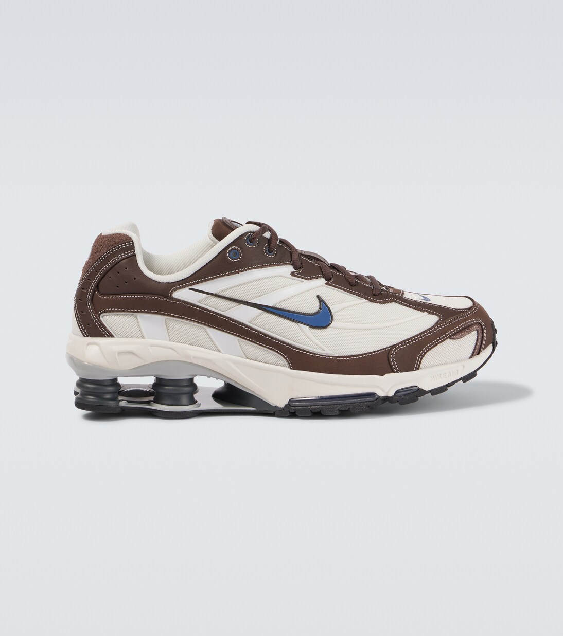 Shox Ride 2 leather-trimmed sneakers | Nike