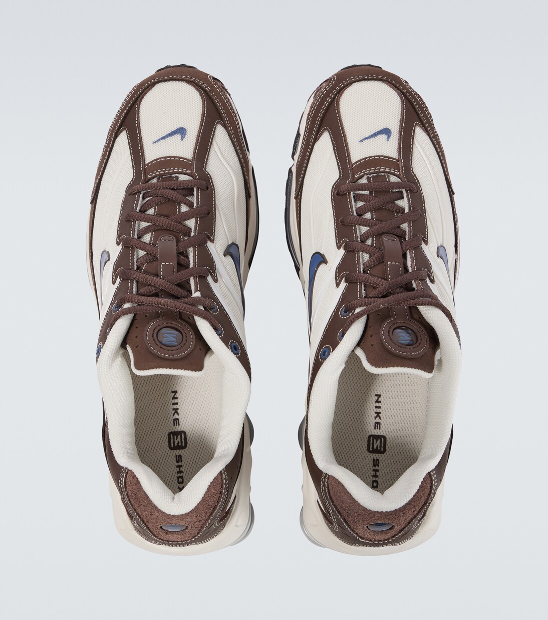 Shox Ride 2 leather-trimmed sneakers | Nike