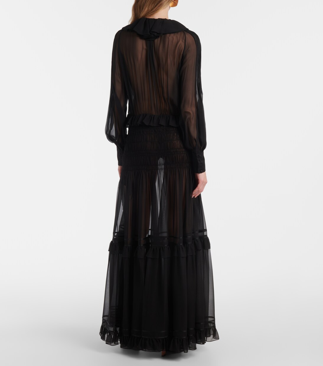 Silk gown | Saint Laurent