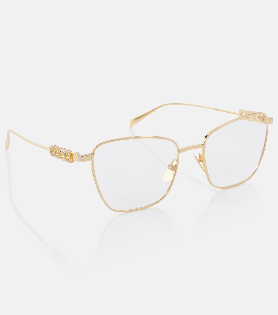 Embellished cat-eye glasses | Gucci