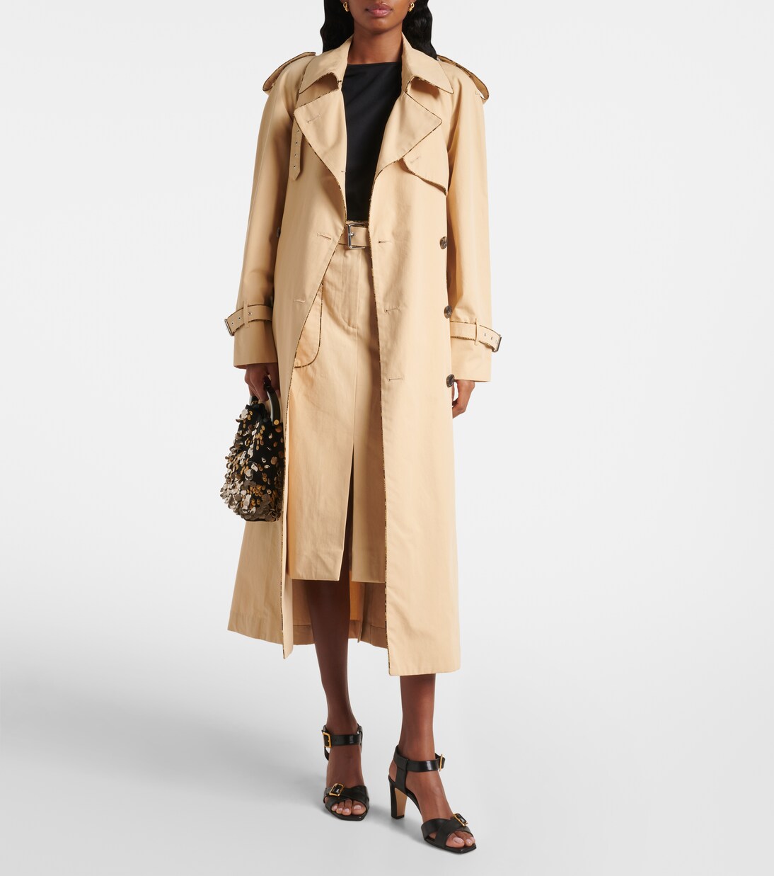 Sandalen Shbealo 80 aus Leder | Manolo Blahnik