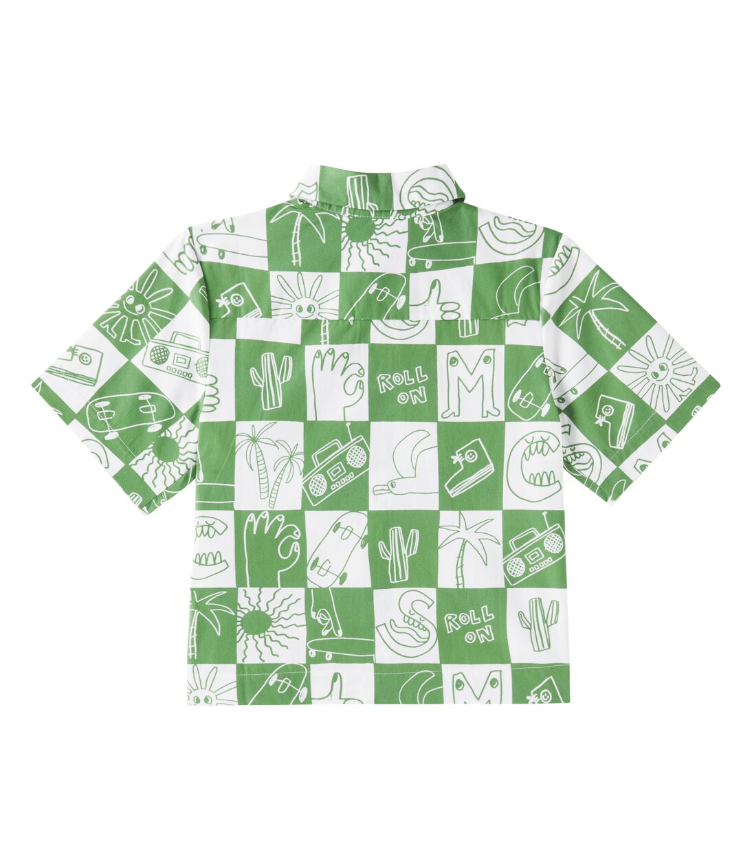 Checked cotton shirt | Stella McCartney Kids
