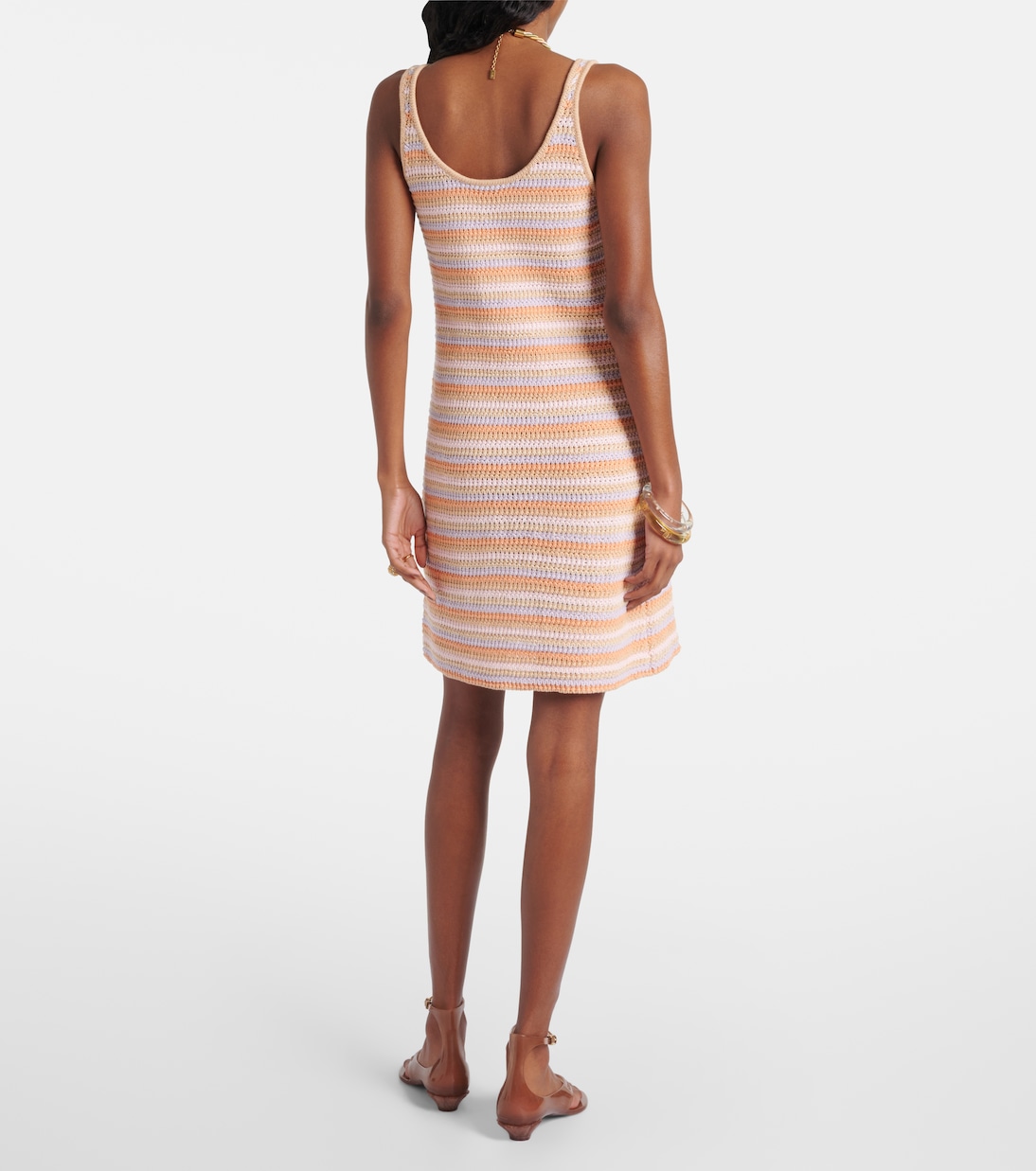 Minikleid aus Häkelstrick | Chloé