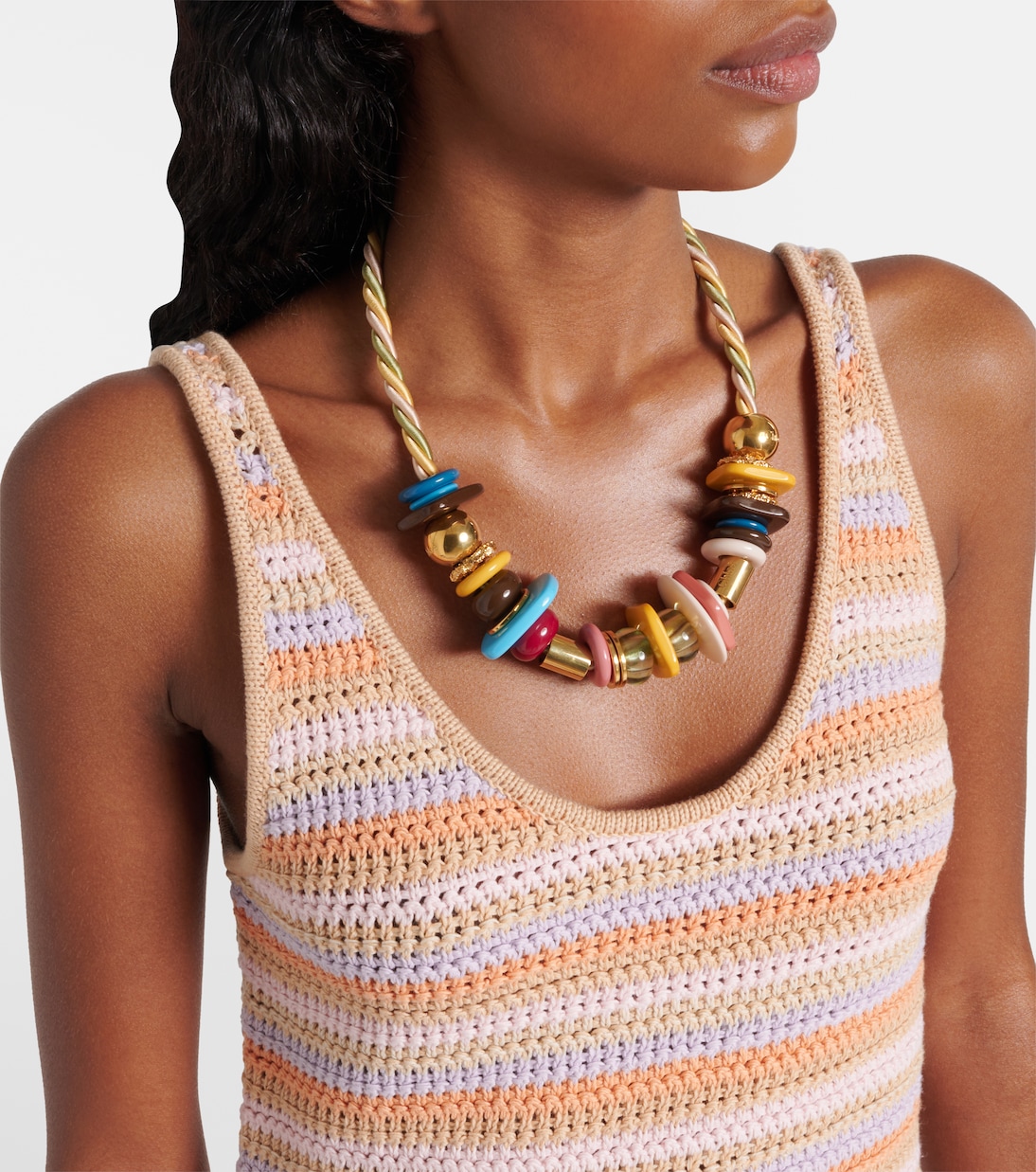 Minikleid aus Häkelstrick | Chloé