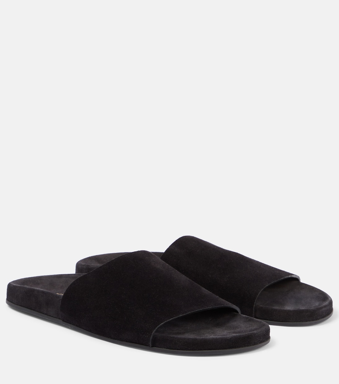 Hugh suede slides | The Row