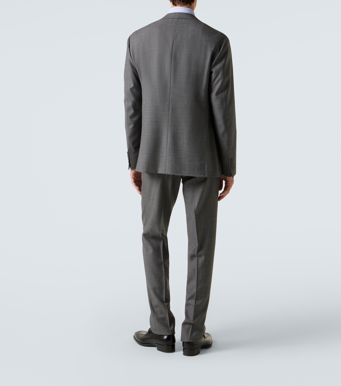 Double-breasted wool suit | Canali