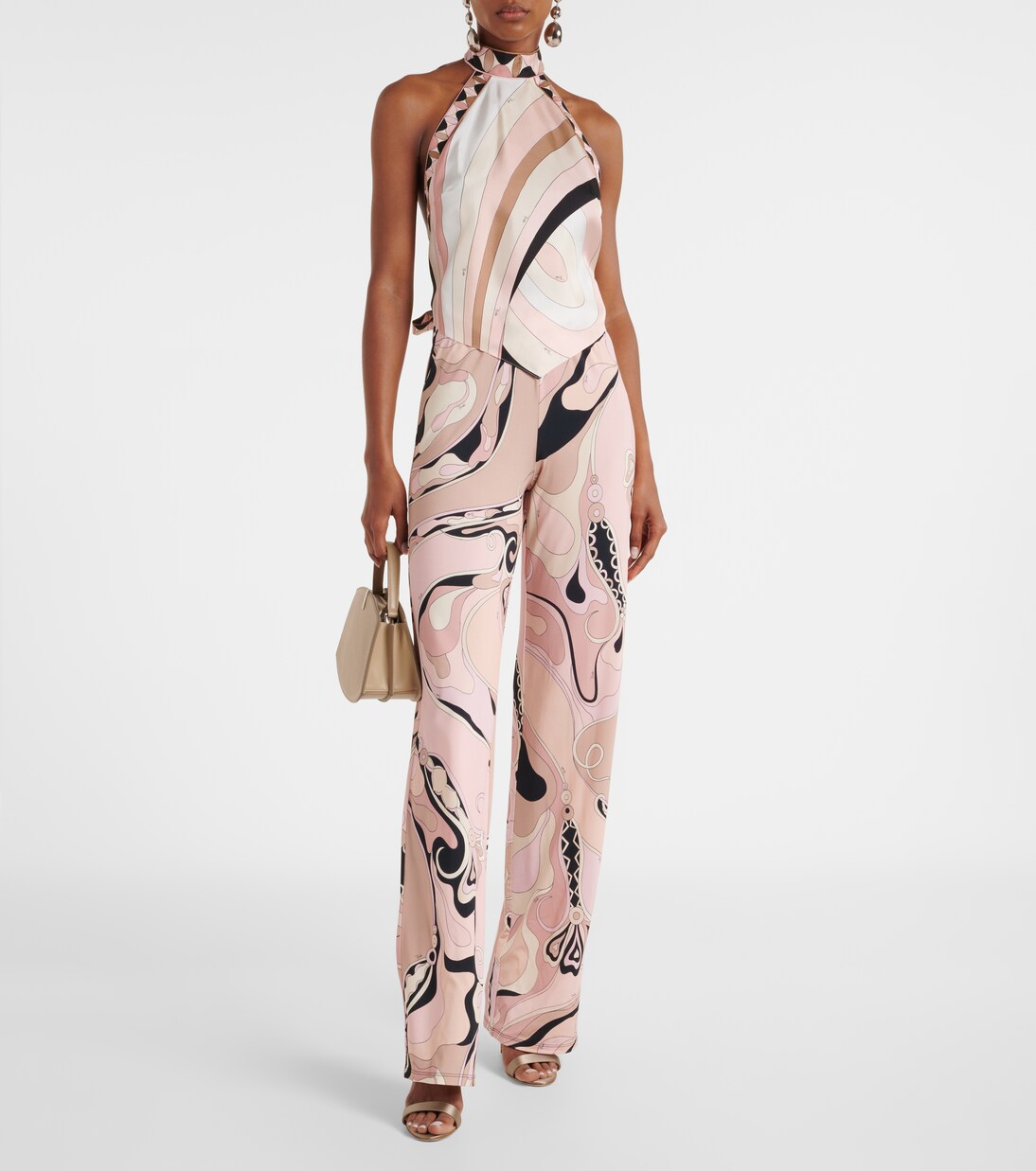 Chaos satin sandals  | Manolo Blahnik