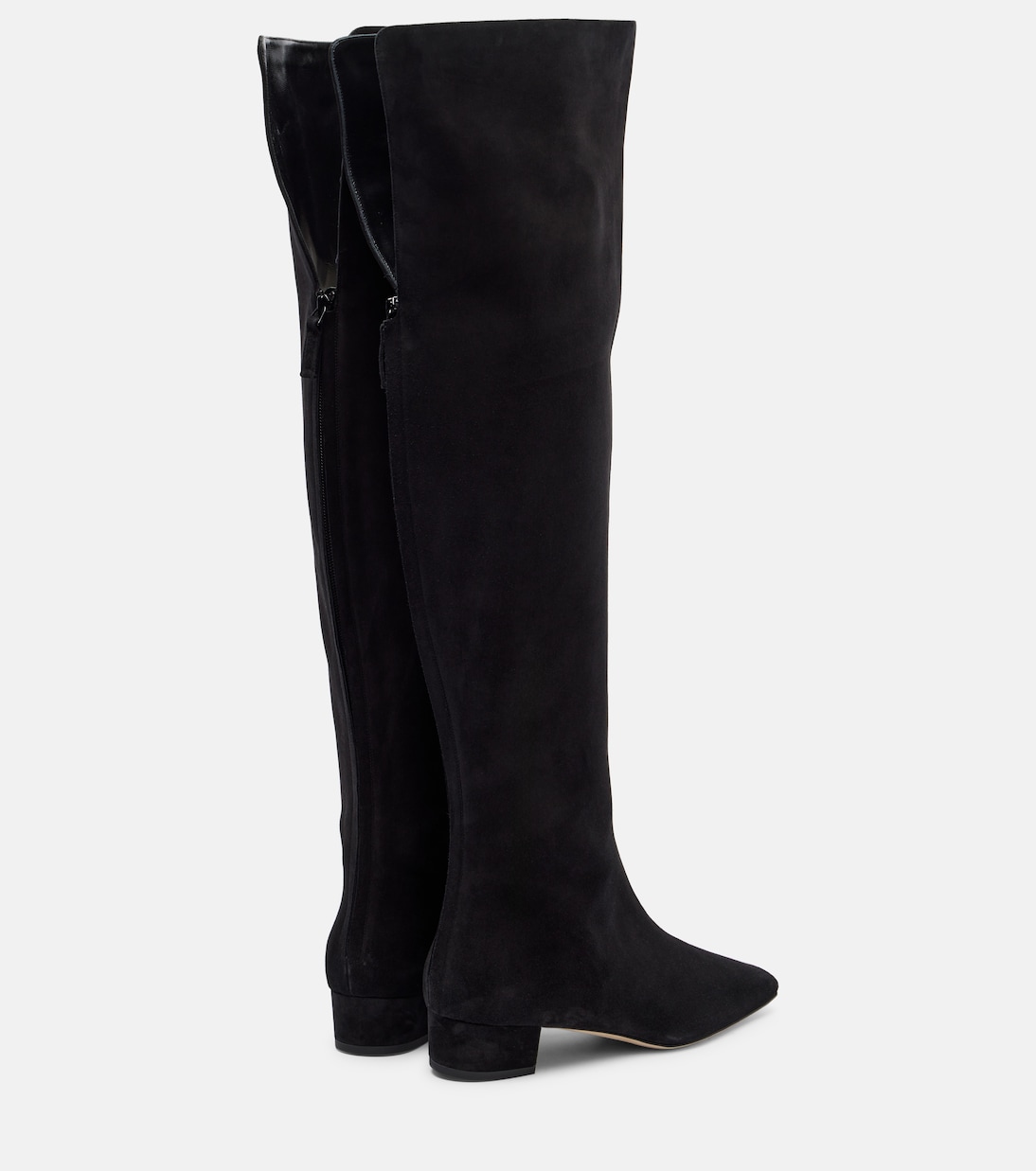 Gore suede over-the-knee boots | Manolo Blahnik