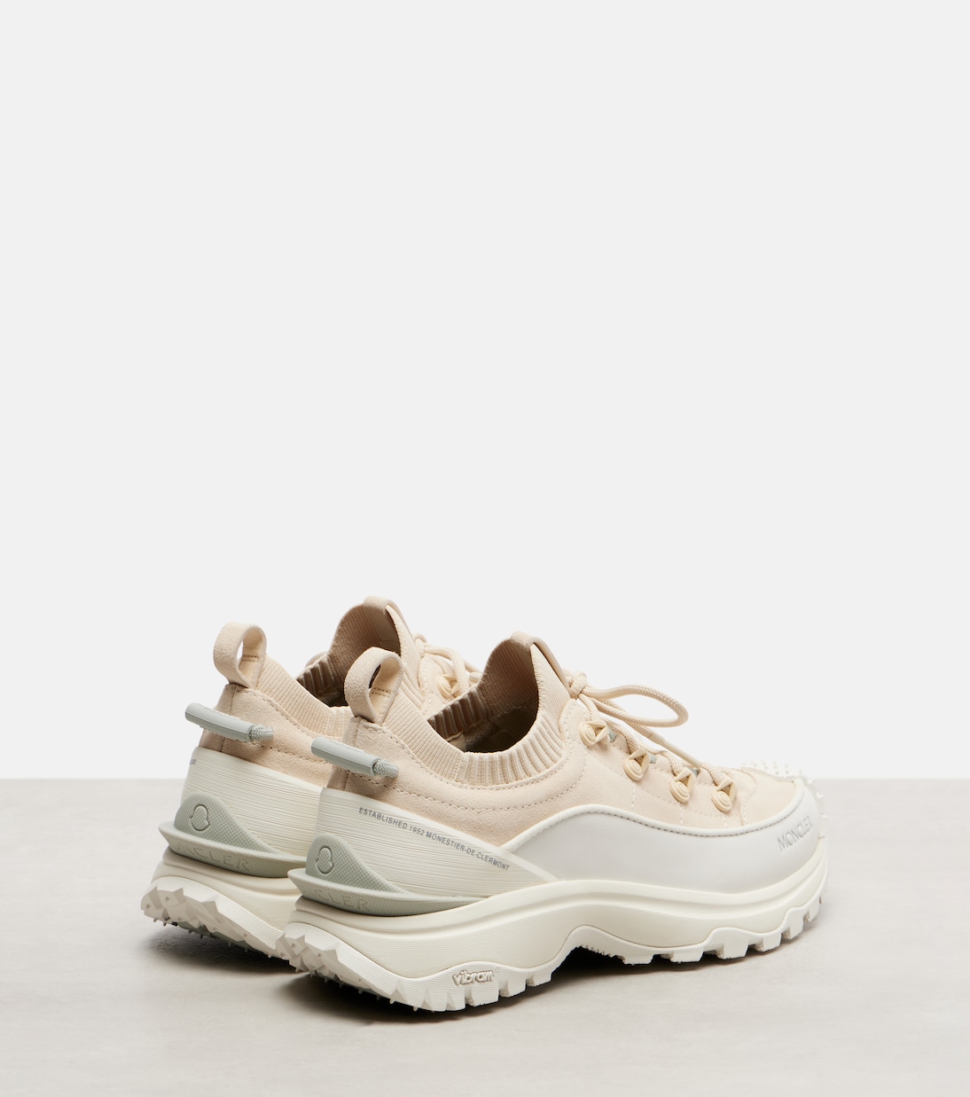 Trailgrip Lite3 nubuck & suede sneakers | Moncler