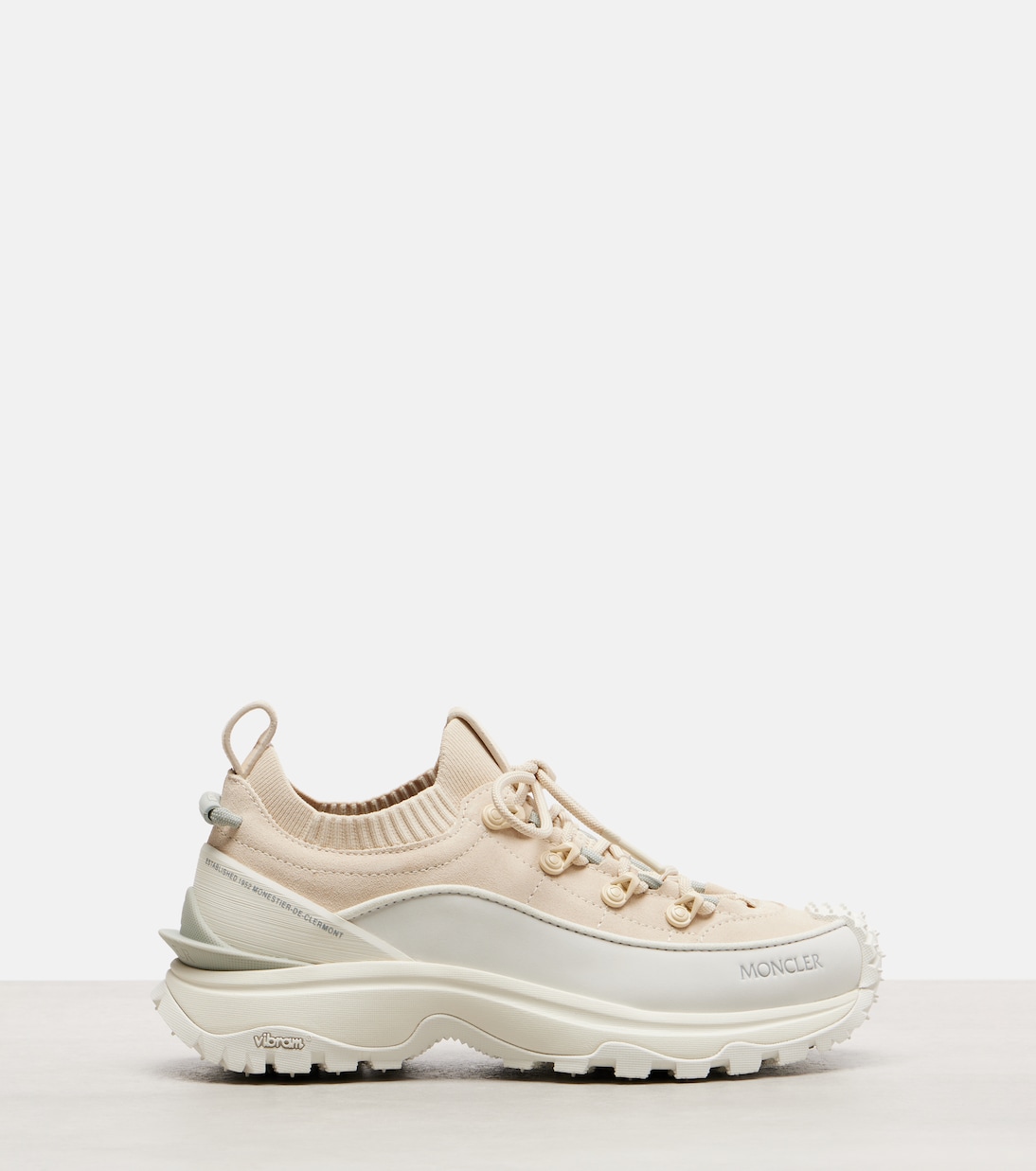 Trailgrip Lite3 nubuck & suede sneakers | Moncler
