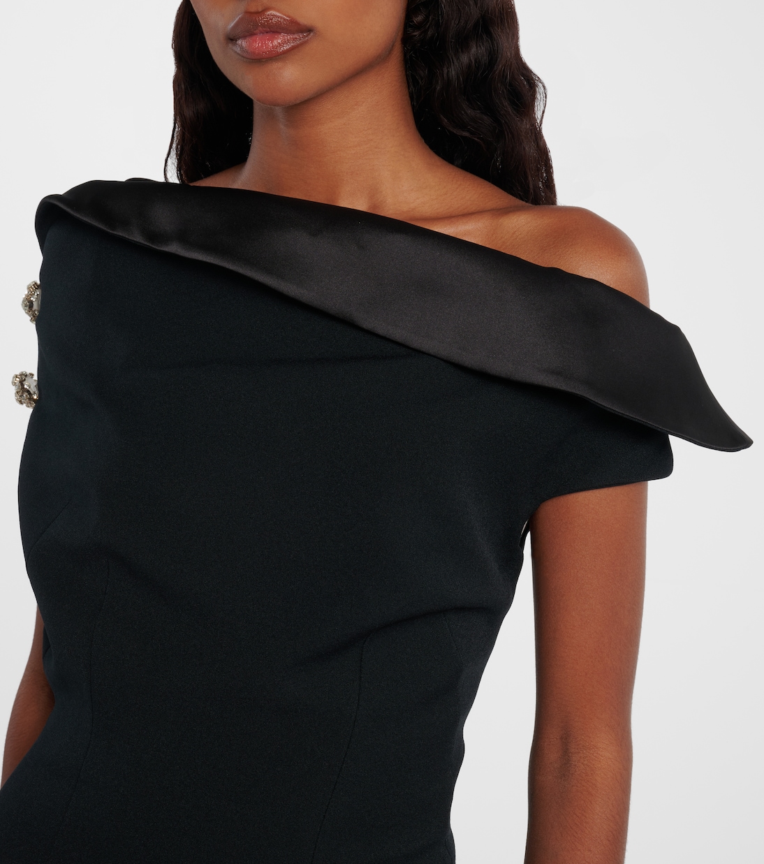 Verziertes Midikleid Reina | Safiyaa