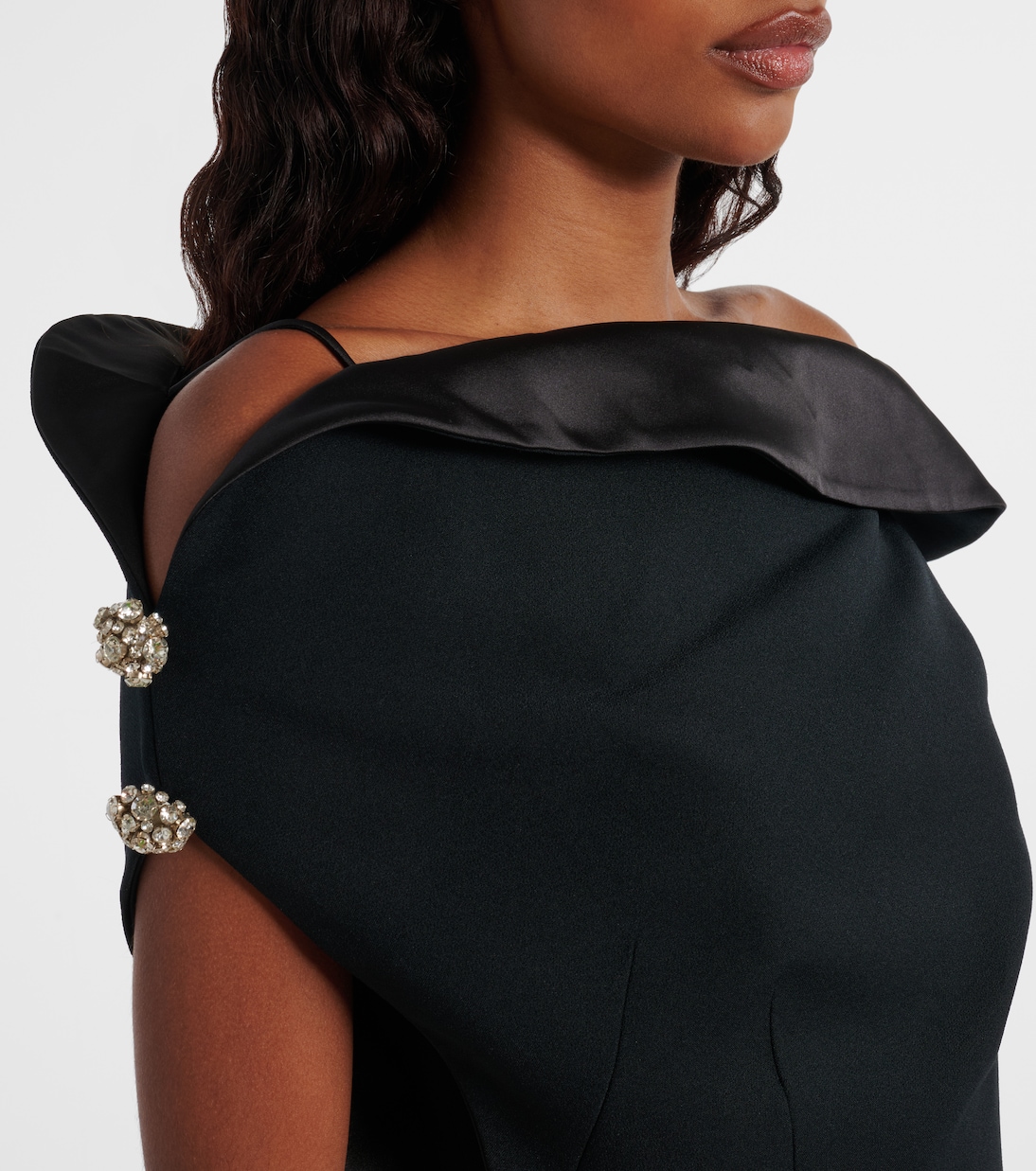 Verziertes Midikleid Reina | Safiyaa