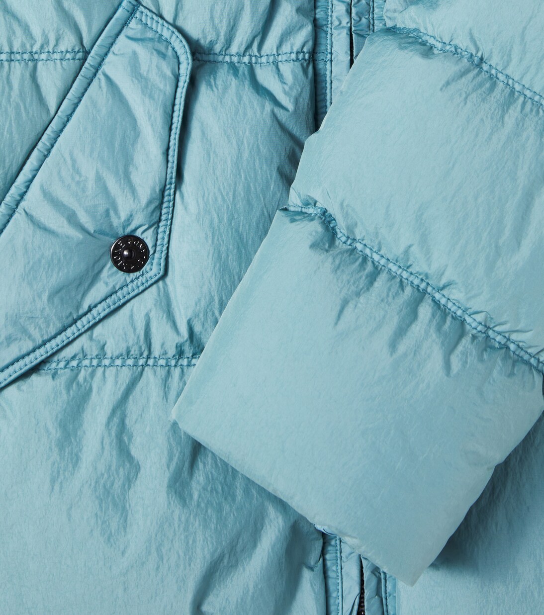 Compass down jacket | Stone Island Junior