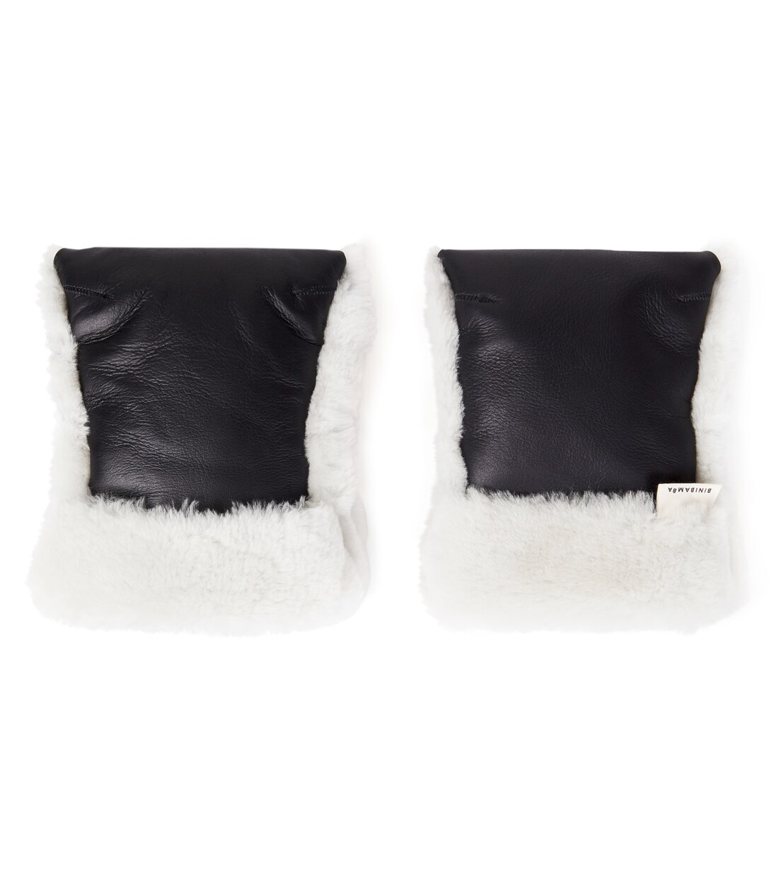 Buggy shearling mittens | Binibamba
