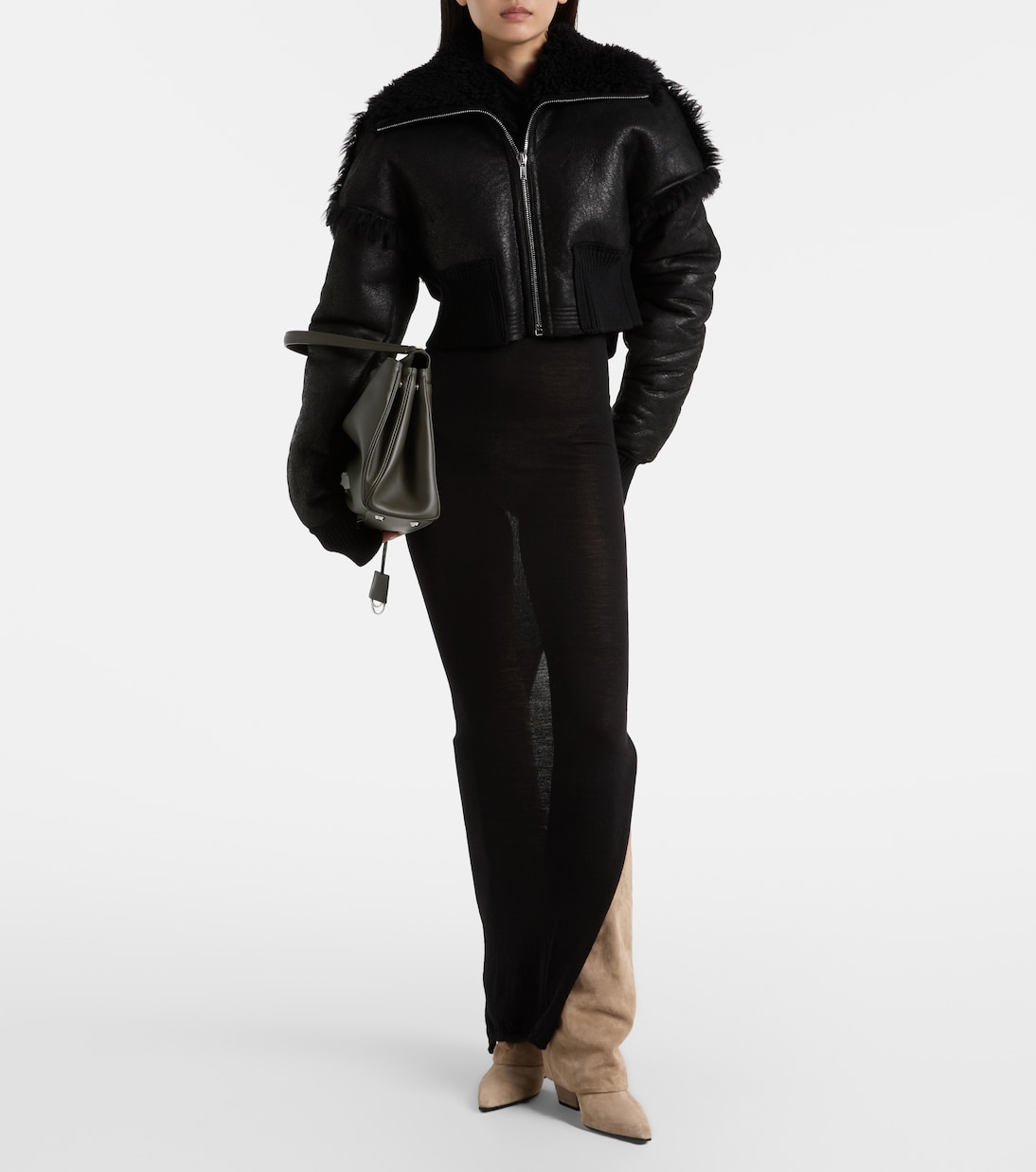 Jane 60 suede knee-high boots | Paris Texas