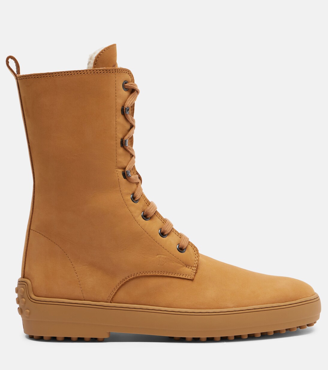 Winter Gommino leather lace-up boots | Tod's