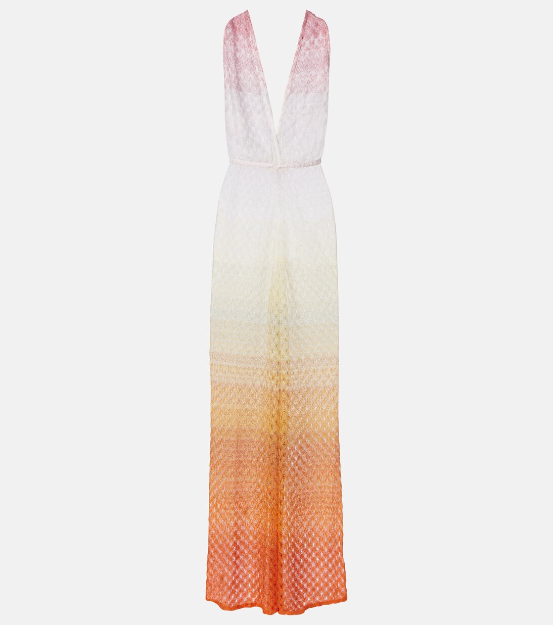 Open-knit lamé jumpsuit | Missoni