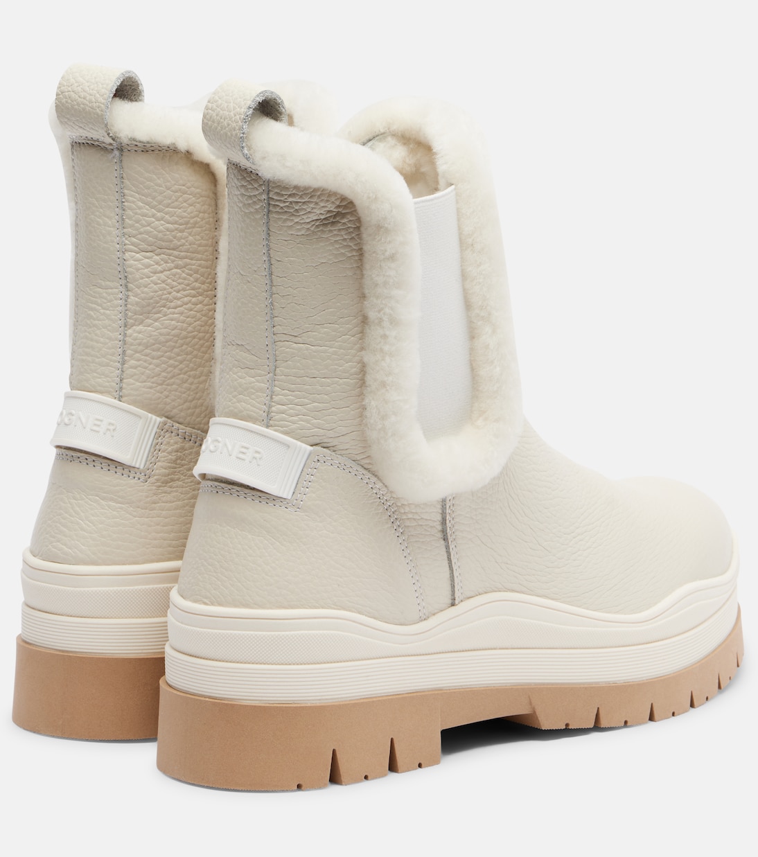 Arosa shearling-lined leather ankle boots | Bogner