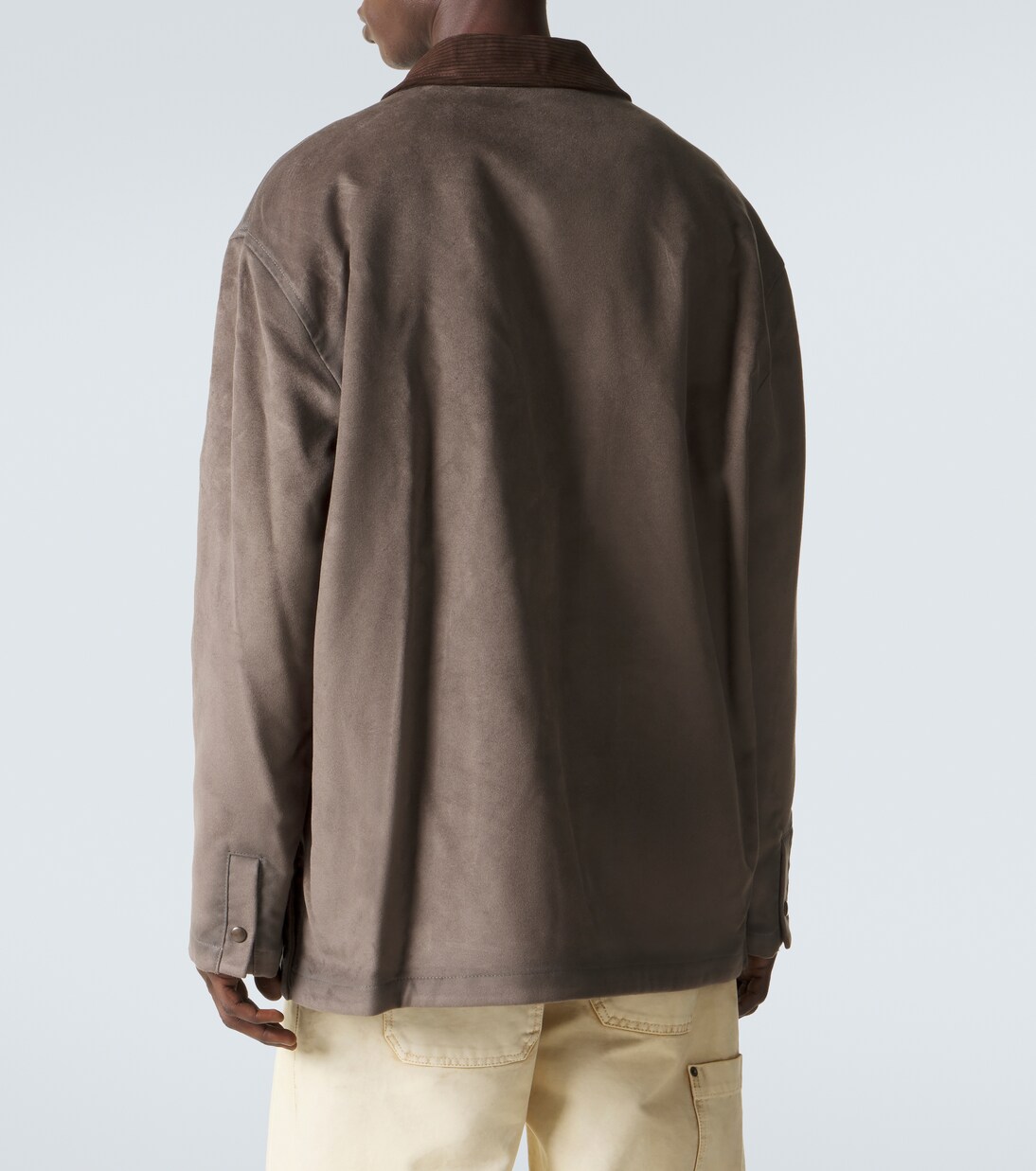 Suede-trimmed jacket | Loewe