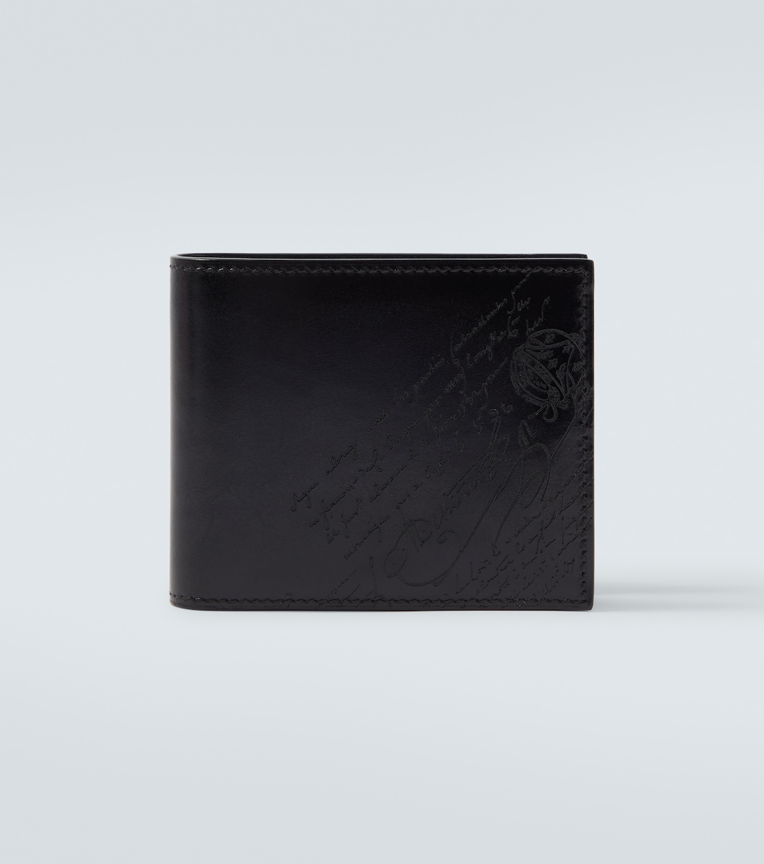 Makore Scritto leather bifold wallet | Berluti