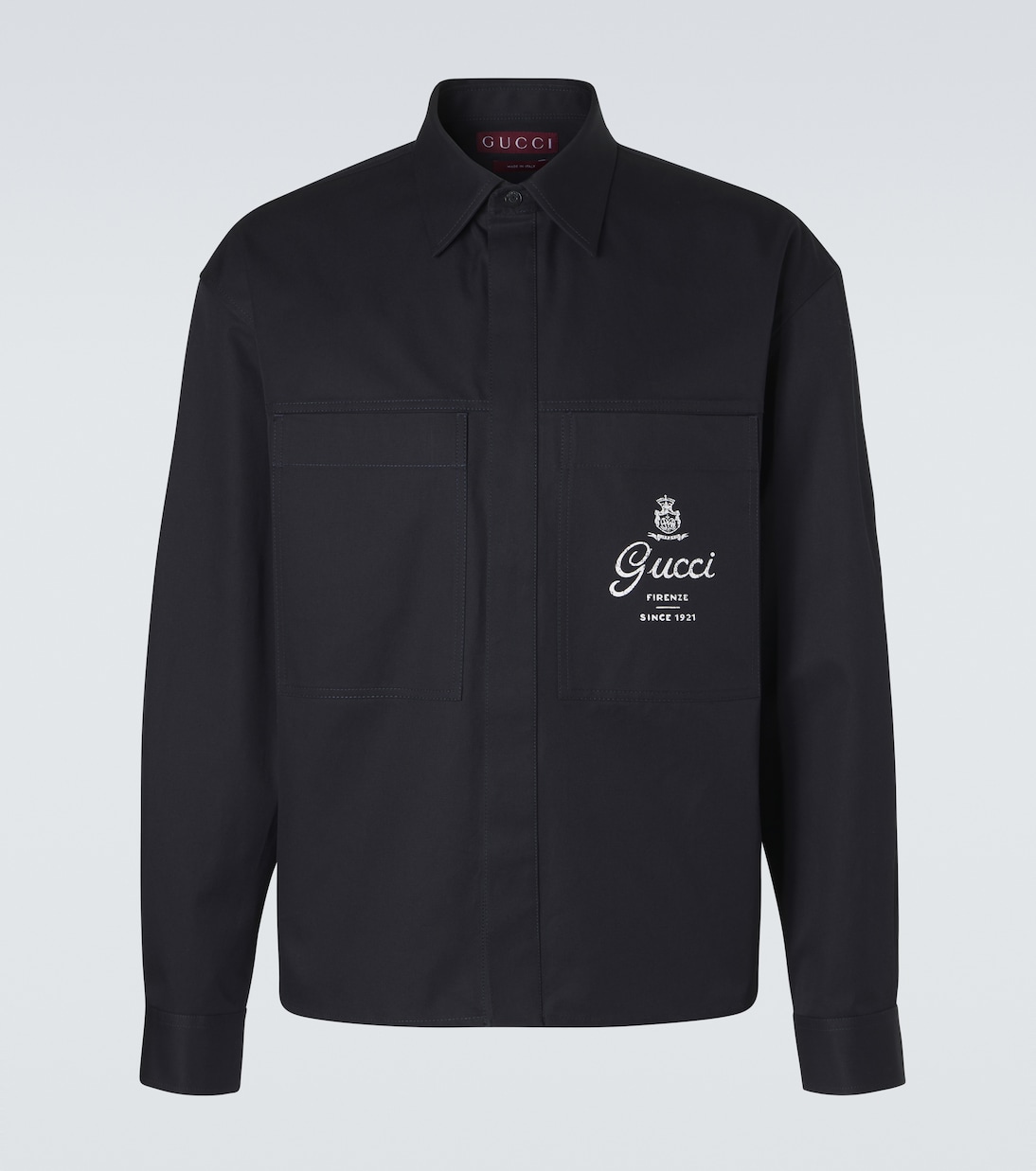 Logo cotton shirt | Gucci