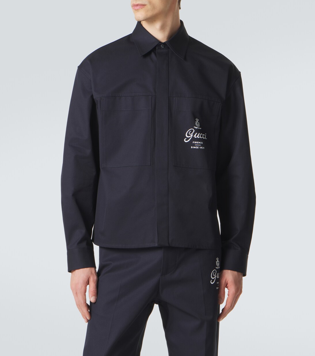 Logo cotton shirt | Gucci