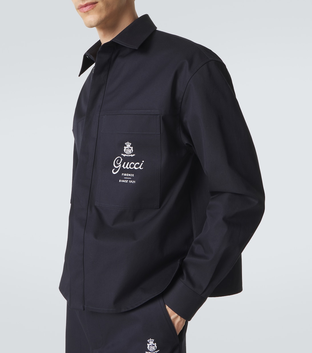 Logo cotton shirt | Gucci