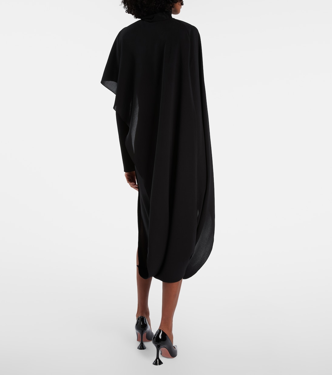 Midikleid aus Crêpe | Mugler