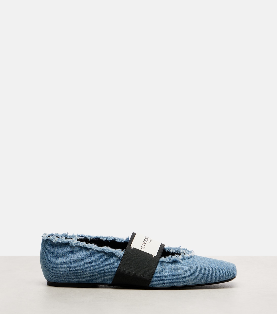 Ballerinas Sliced Square aus Denim | Givenchy