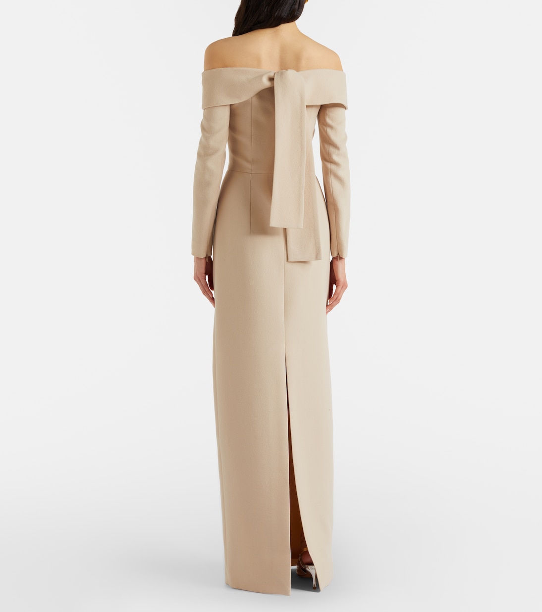 Bustier-Kleid Nosrat aus Woll-Crêpe | Emilia Wickstead