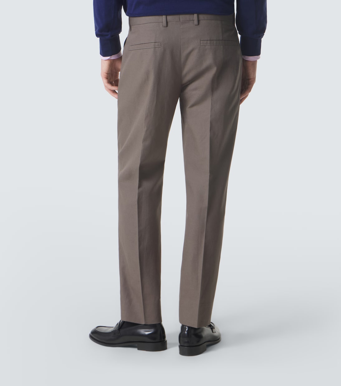 Gerade Hose aus Baumwolle und Leinen | Zegna